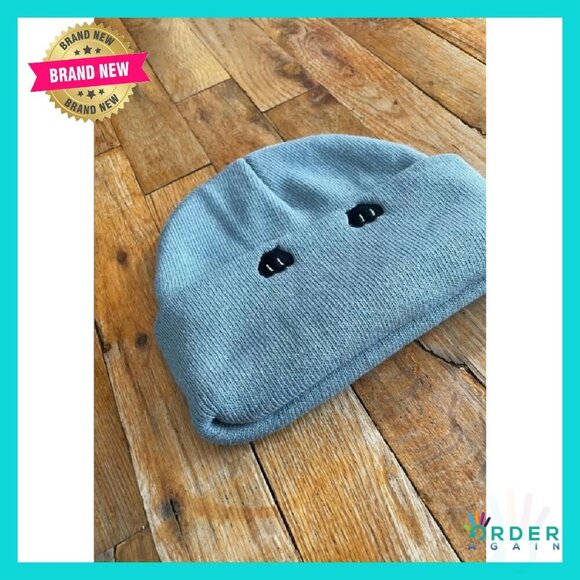 Cat Ear Beanie Winter Hat Cute Accessory Trending Y2K Chic Gift - Picture 8 of 8